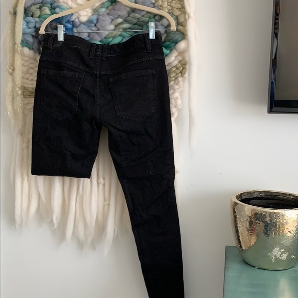 BNWT Free People Carbon Frayed Skinny Jean - Picture 5 of 6